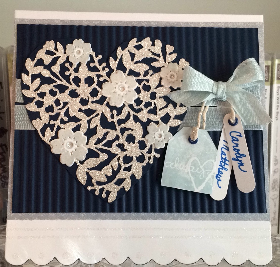 Personalized Wedding Card for Carolyn and&nbsp;Matthew