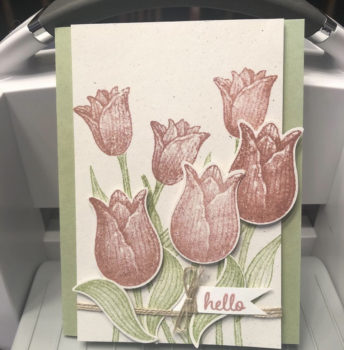 Hello Timeless Tulips and Tulip Builder Punch from Stampin’ Up&nbsp;(#throwback)